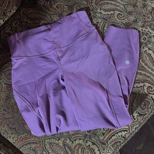 Lululemon Buttery Soft Purple Leggings